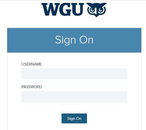 WGU Student Portal Login my.wgu.edu Get Started