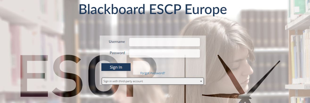 ESCP Blackboard Europe - Login | ESCP Business School