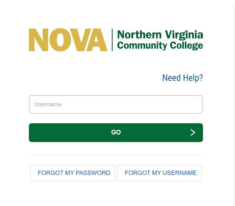 myNOVA NVCC SIS Login Northern Virginia Community College