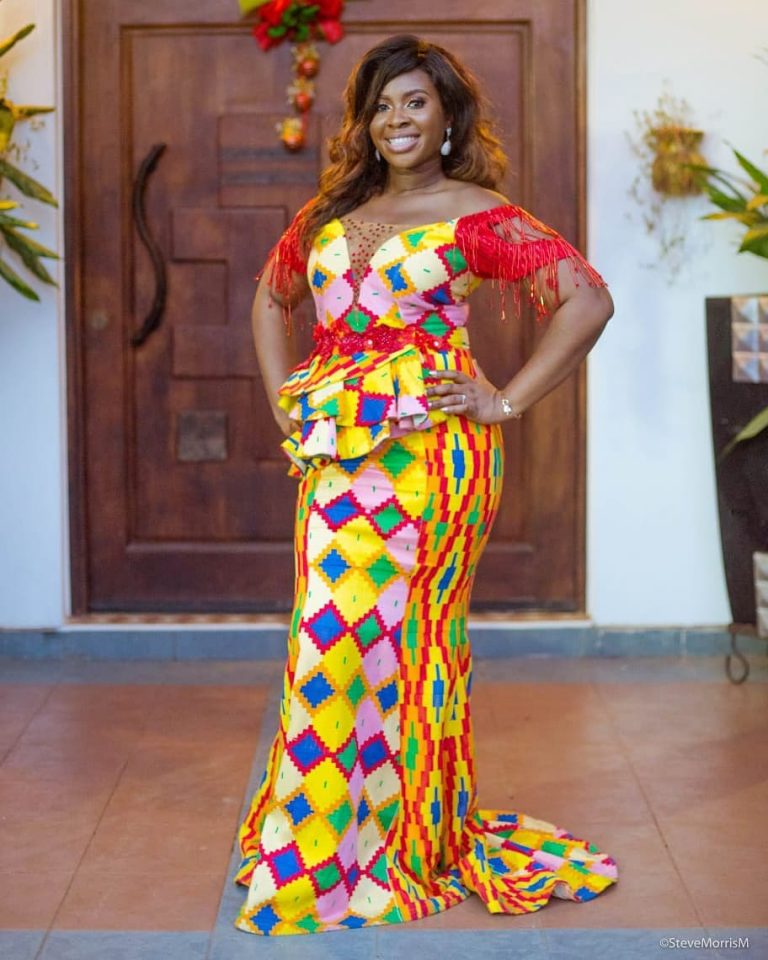African Ware Kente Styles & Traditional Wedding Dresses - flatprofile