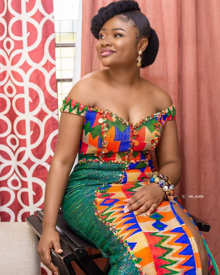 Best 20 Kente Styles For Your Traditional Wedding Dresses - flatprofile