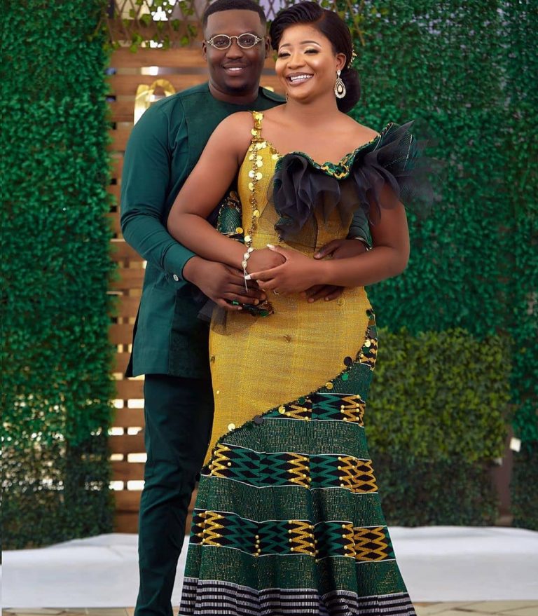 African Ware Kente Styles & Traditional Wedding Dresses - flatprofile