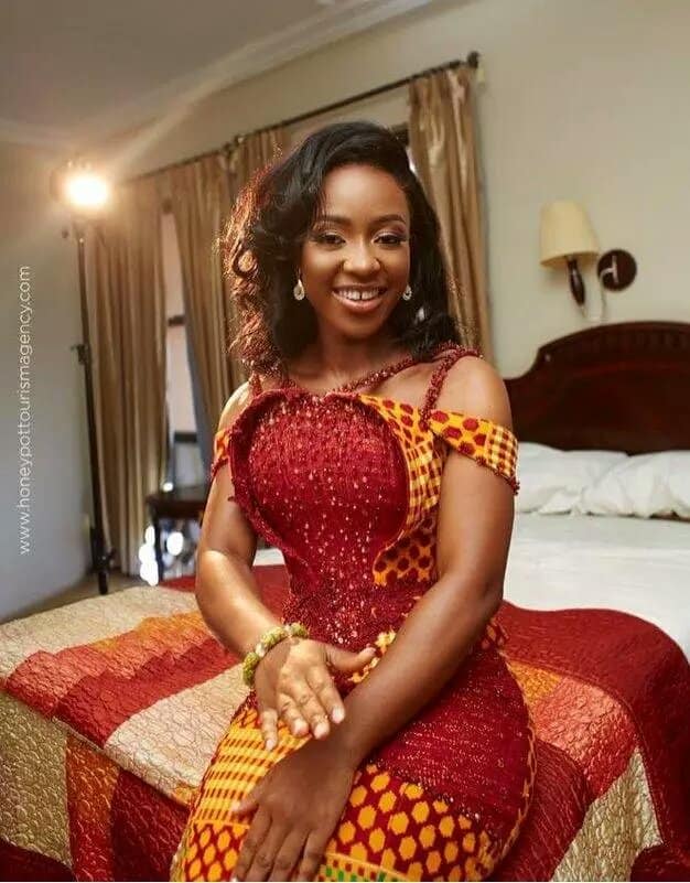 Best 20 Kente Styles For Your Traditional Wedding Dresses - flatprofile