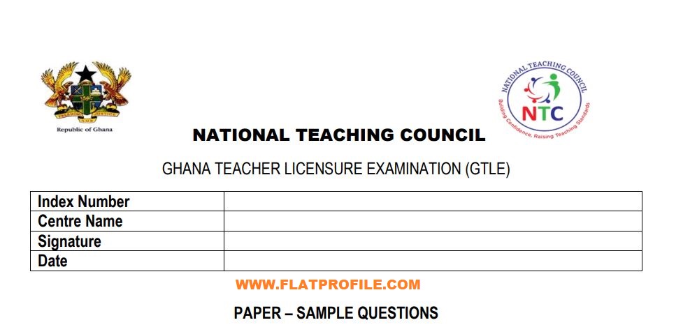 Read and Download NTC Past Questions