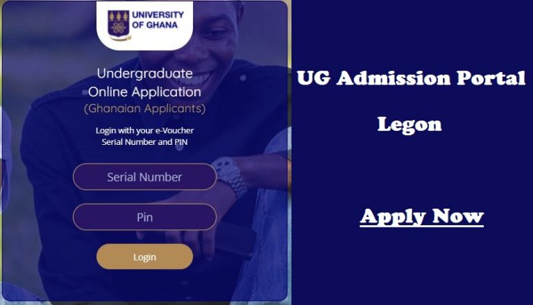 UG Admission Portal - Login | University of Ghana - Legon