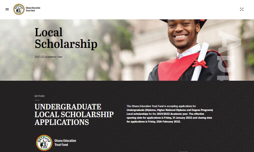 GETFund Scholarship Application 2021/2022 - Undergraduate | Apply Now