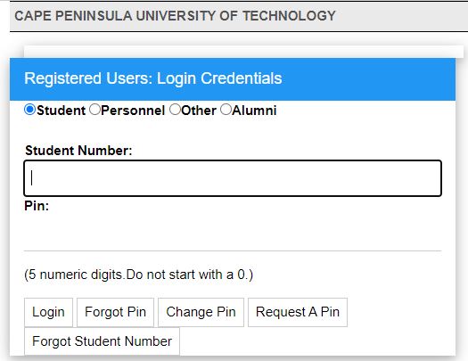 CPUT login Archives - flatprofile