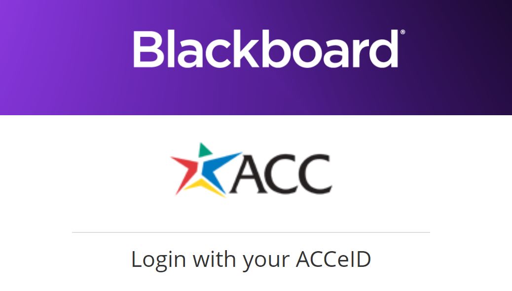 ACC Blackboard Student Login Alpena Community College