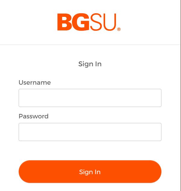 MyBGSU Student Portal Login Bowling Green State University
