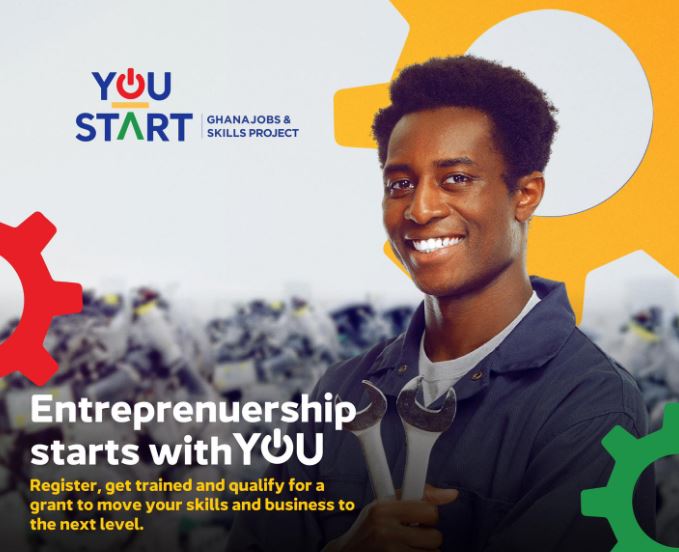 YouStart Ghana Jobs & Skills Project 2024  GJSP Application Portal