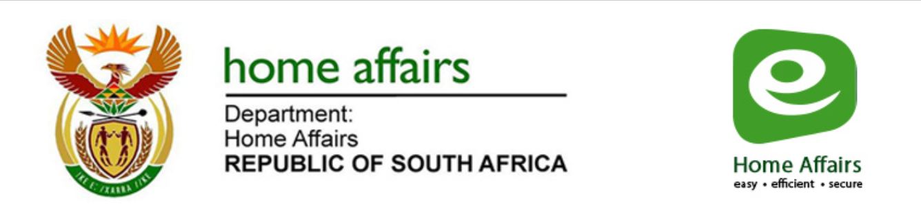 Home Affairs Online Application Apply For ID Card Passport