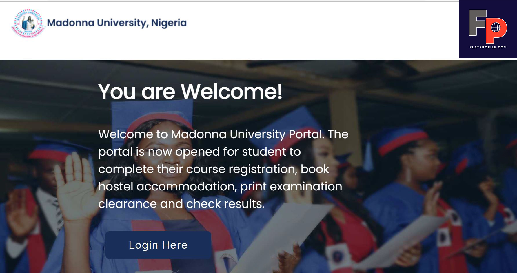 Madonna University Student Portal Transcript Portal More