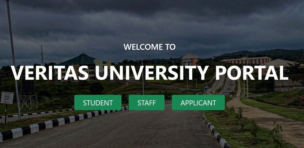 Veritas University Student Portal