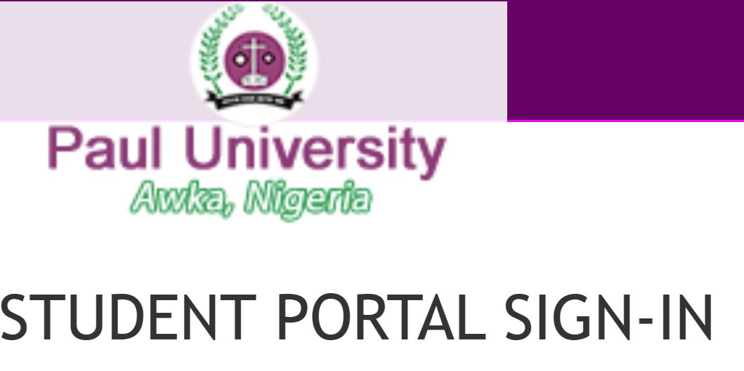 PAU Student Portal | Paul University Awka - Login Now