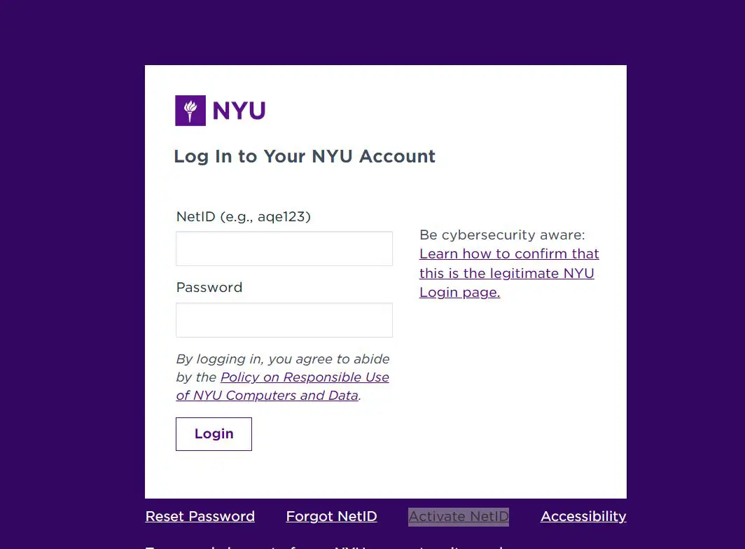 NYU Brightspace | New York University - Login Now