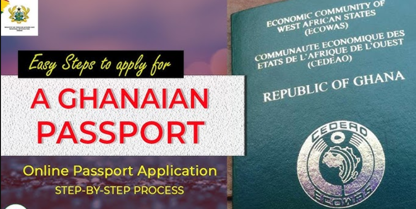 Ghana Passport Apply Online Application Portal
