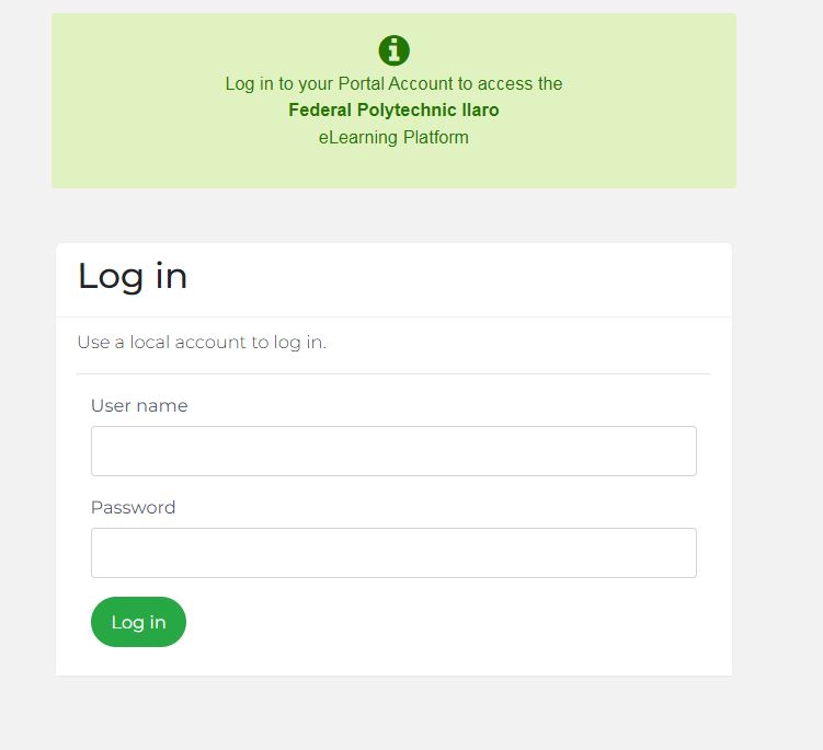 FPI Student Portal Federal Polytechnic Ilaro Login Now
