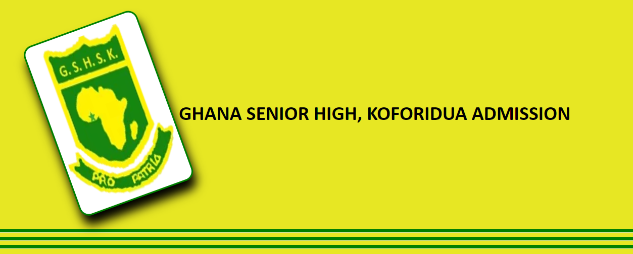 Ghanass Online Admission Portal Ghana Senior High School Koforidua